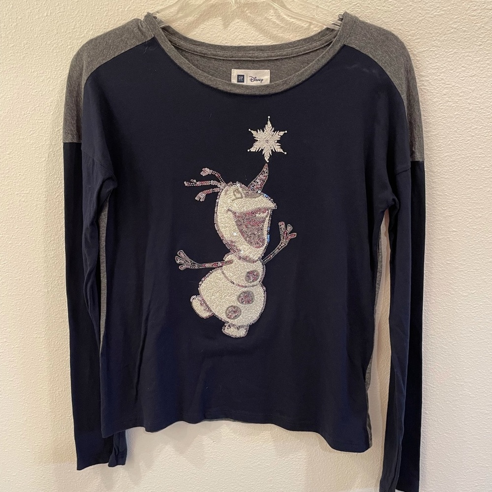 Navy blue Long sleeve t-shirt- Disney GAP Kids